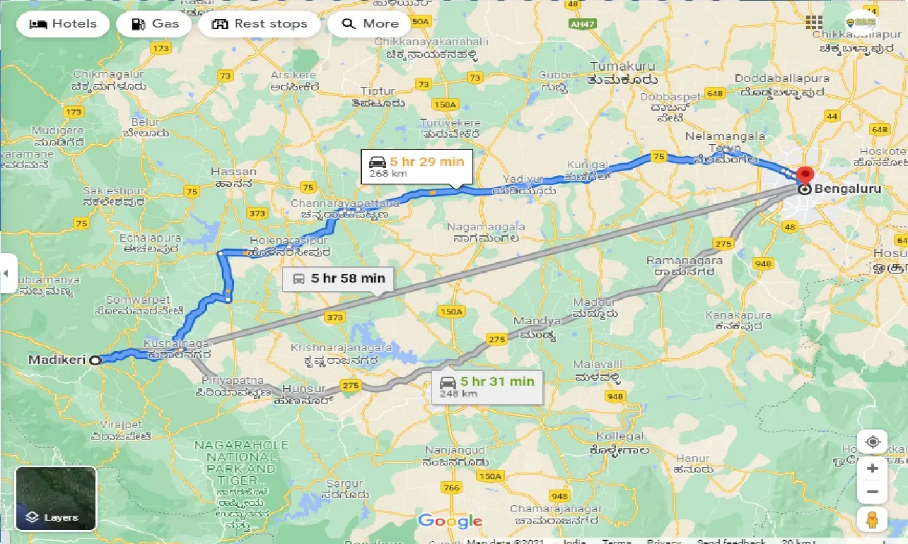 coorg-to-bangalore-one-way