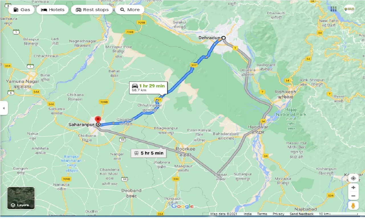 dehradun-to-saharanpur-one-way