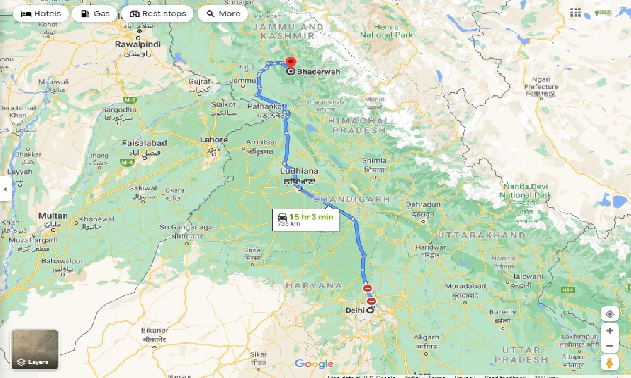 delhi-to-bhaderwah-round-trip