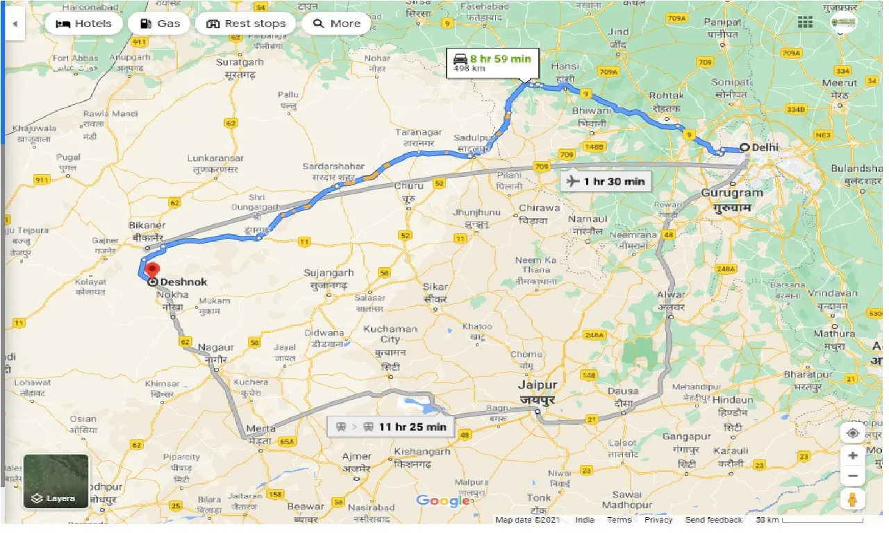 delhi-to-deshnok-round-trip