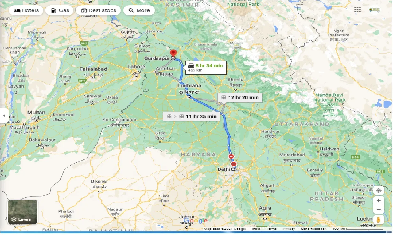 delhi-to-gurdaspur-round-trip