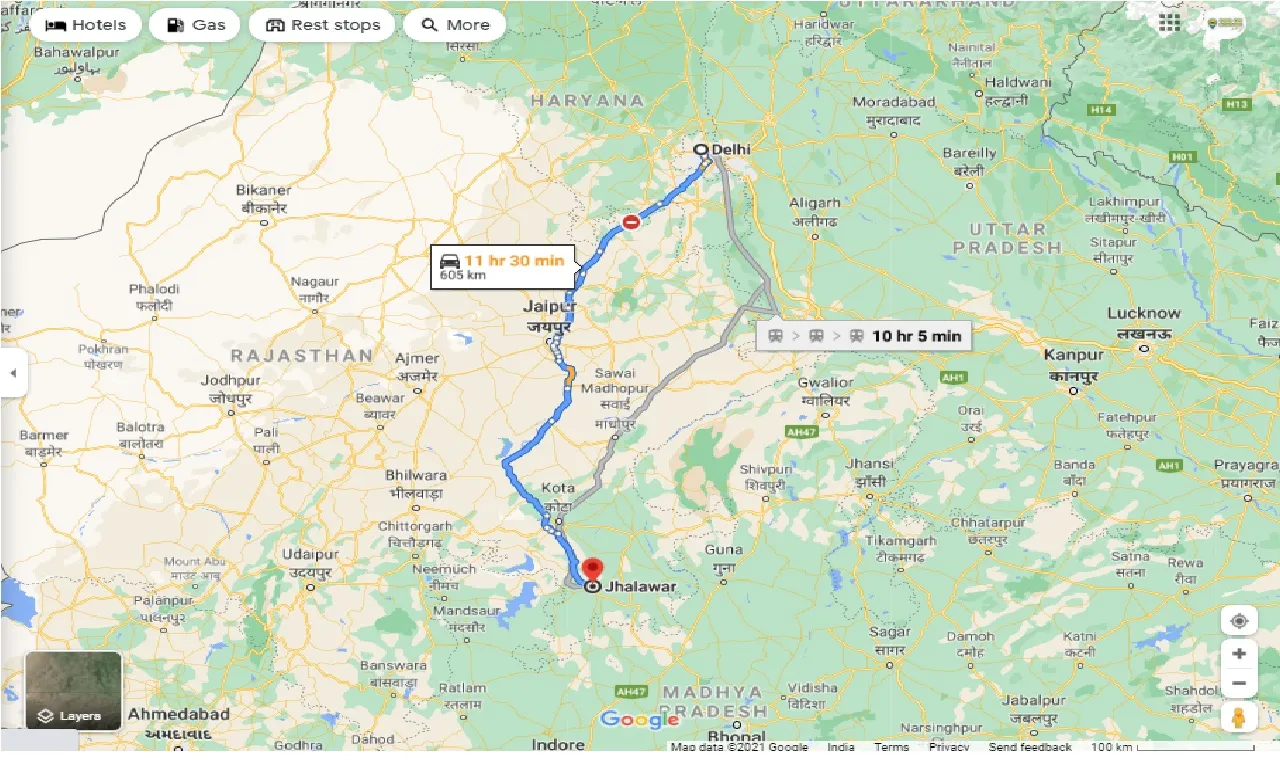 delhi-to-jhalawar-round-trip