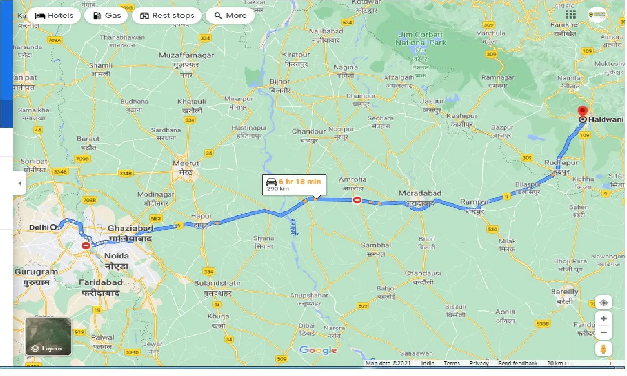 delhi-to-kathgodam-round-trip