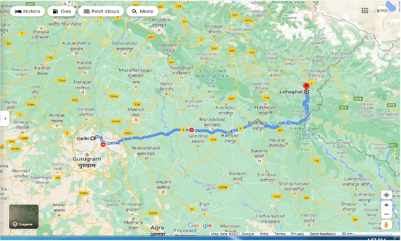 delhi-to-lohaghat-round-trip