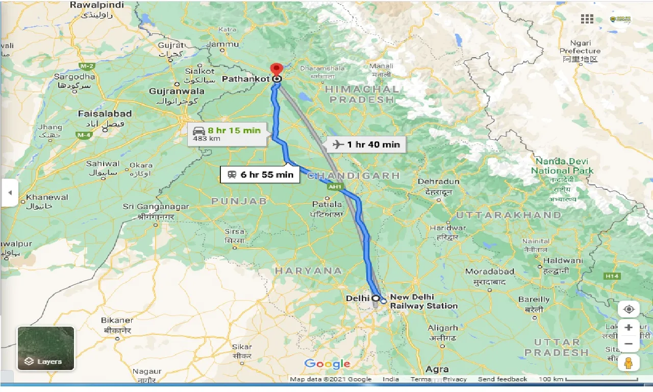 delhi-to-pathankot-round-trip