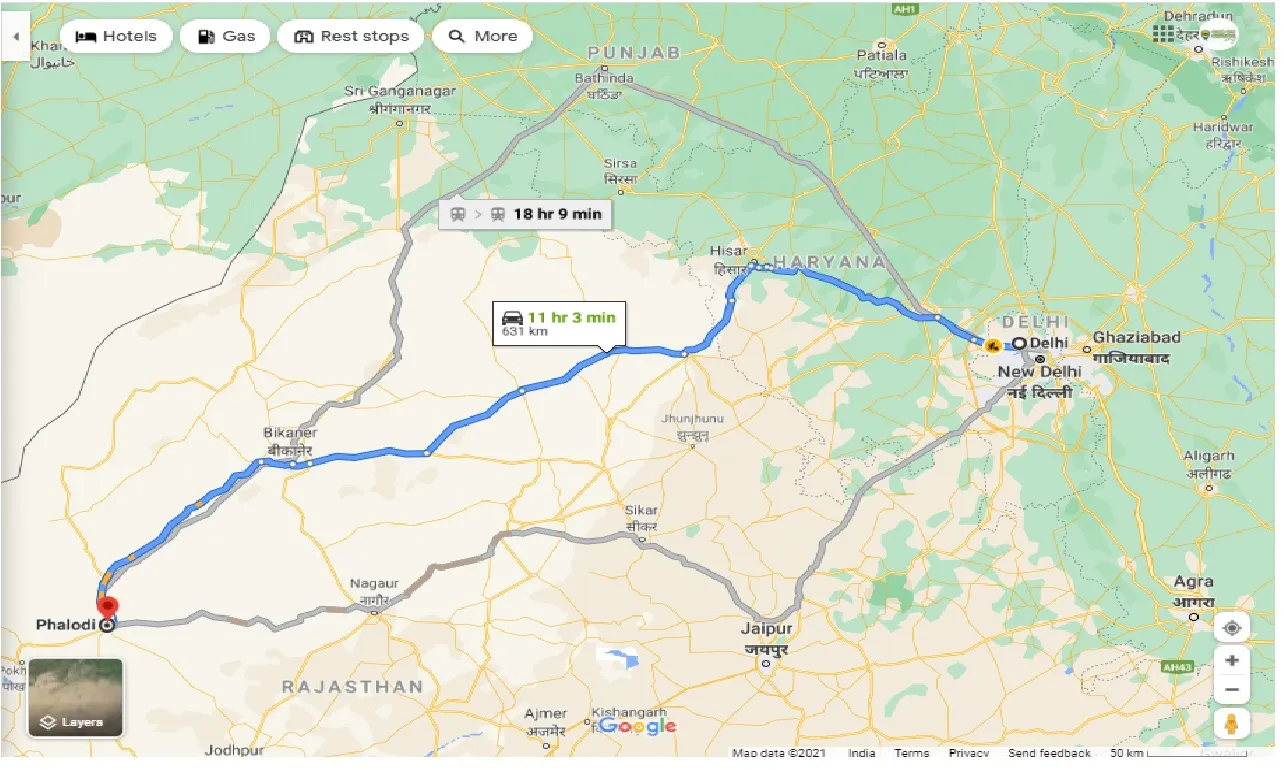 delhi-to-phalodi-round-trip