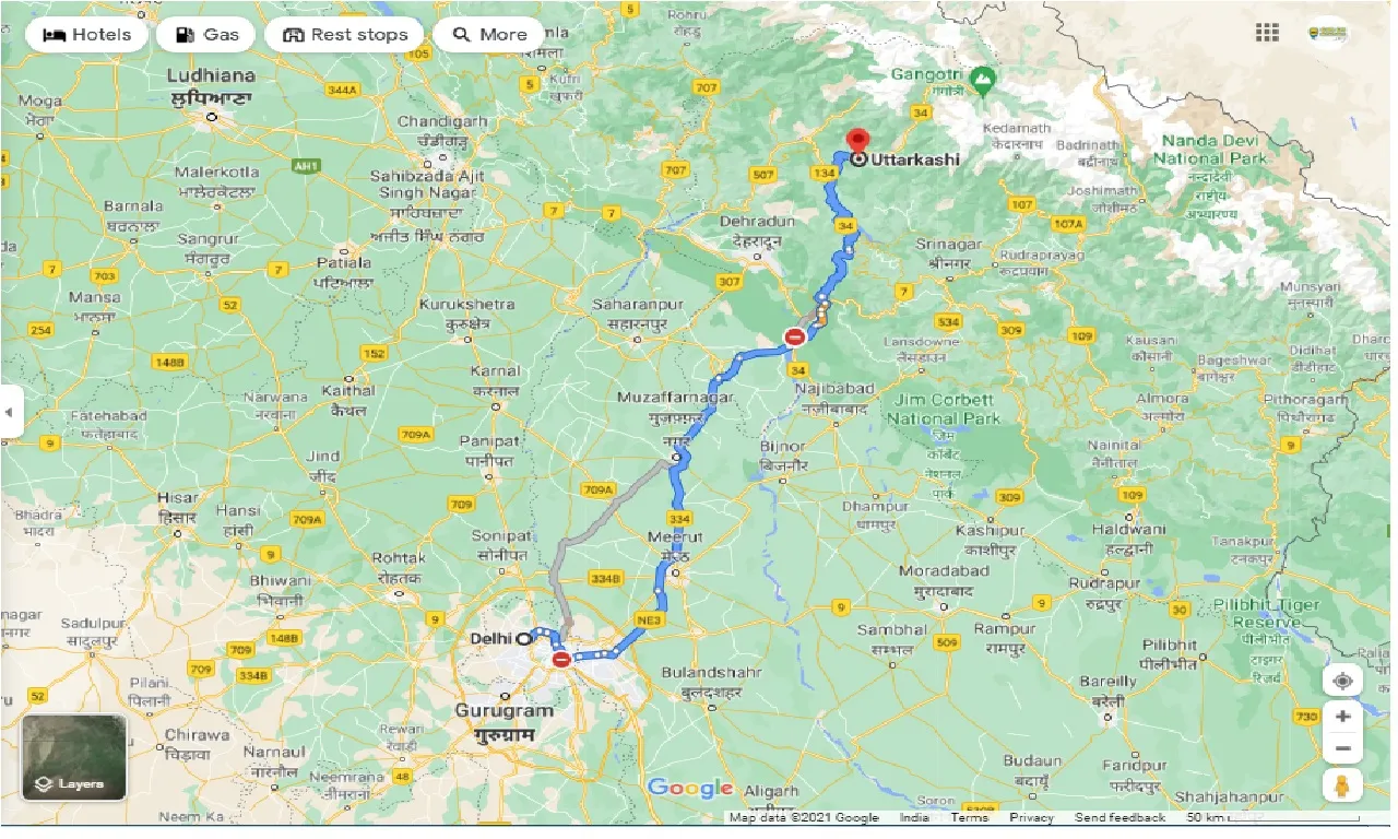 delhi-to-uttarkashi-one-way