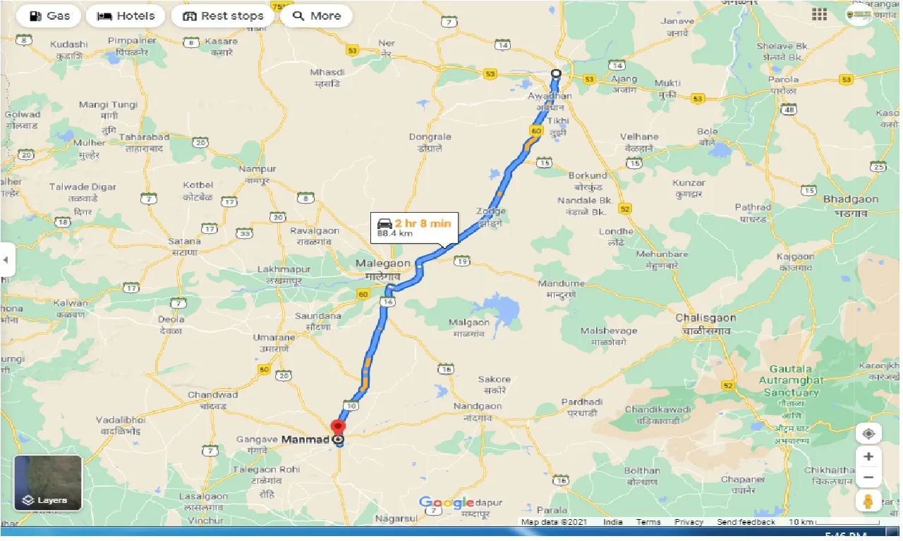 dhule-to-manmad-one-way