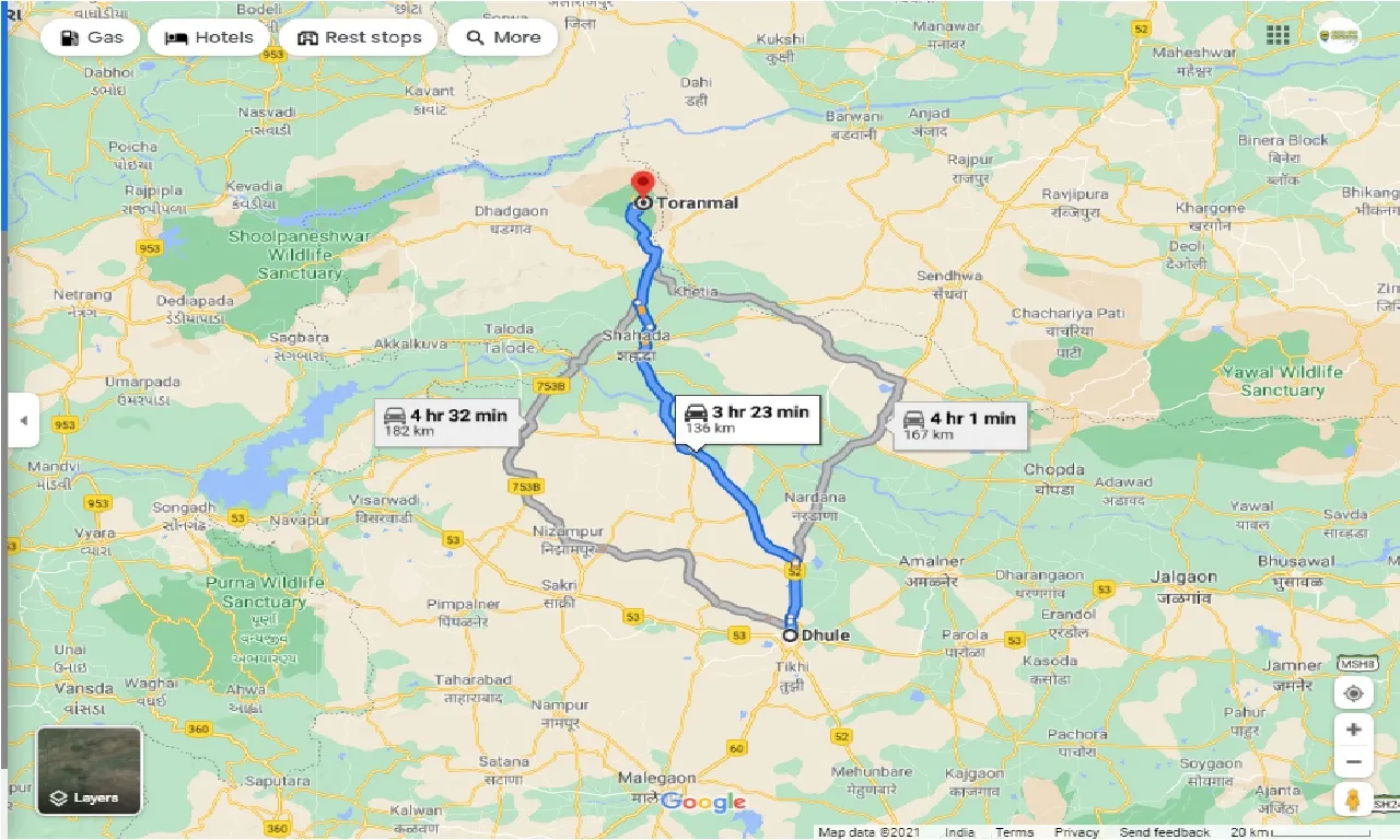 dhule-to-toranmal-one-way