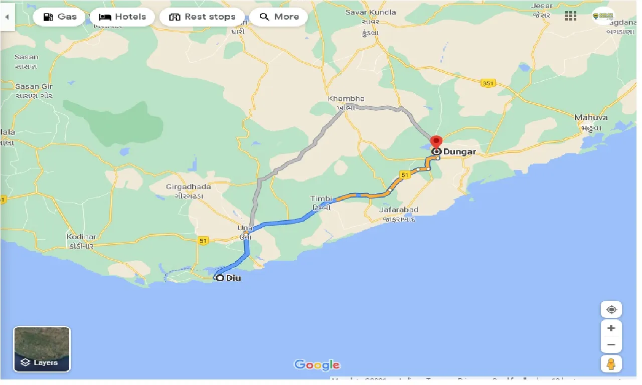 diu-to-dungar-one-way