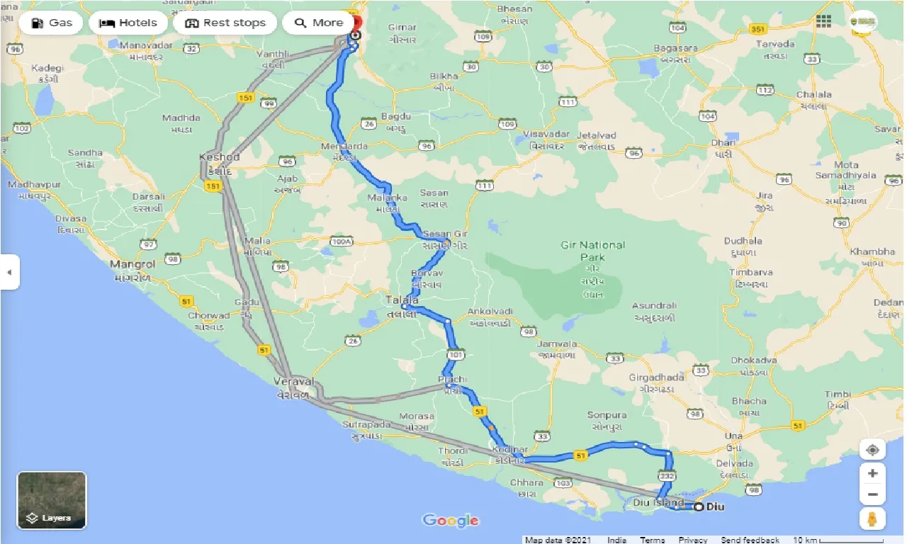 diu-to-junagadh-one-way