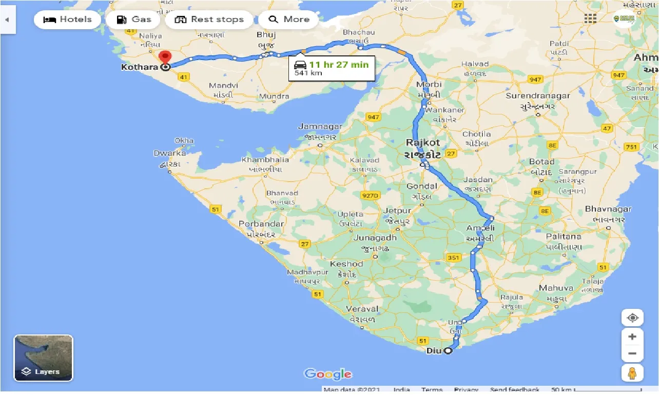 diu-to-kothara-one-way