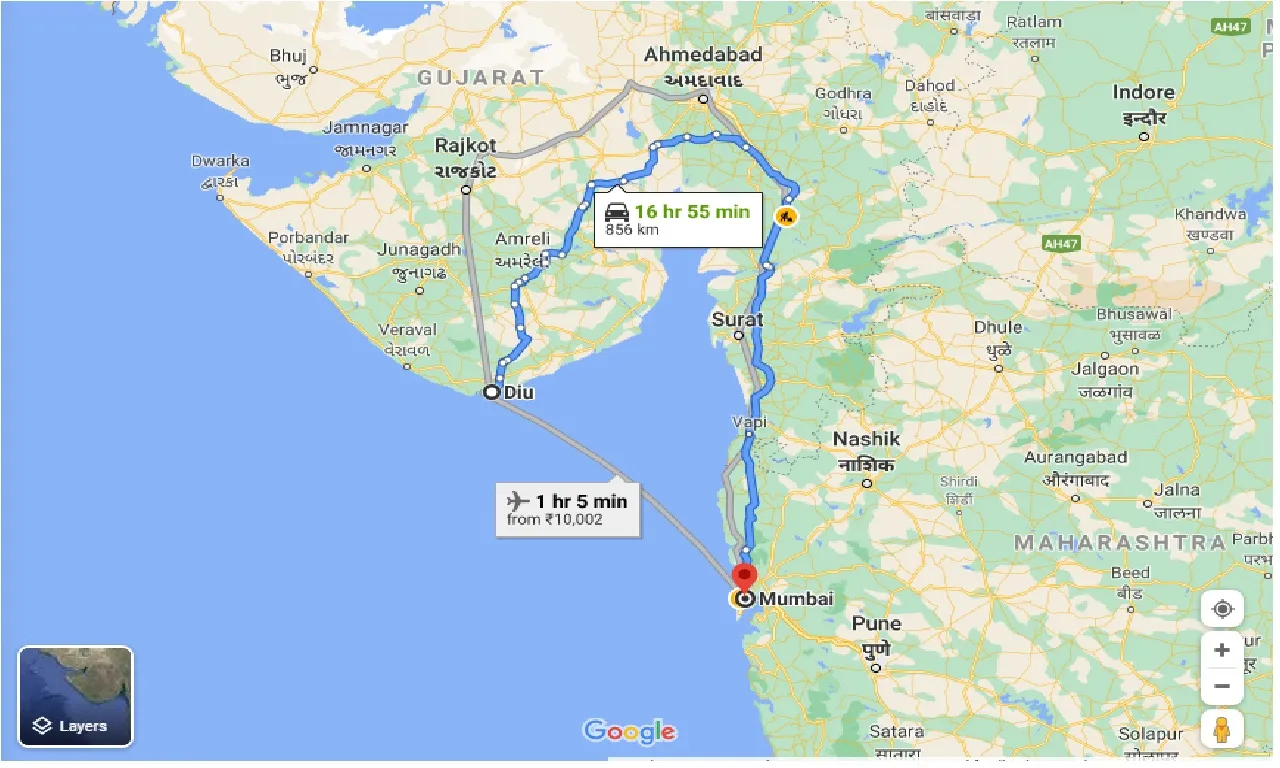 diu-to-mumbai-taxi