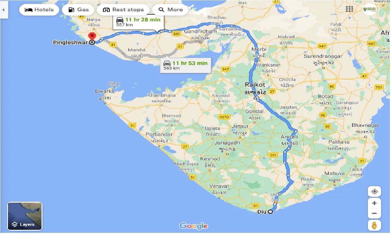 diu-to-pingleshwar-one-way