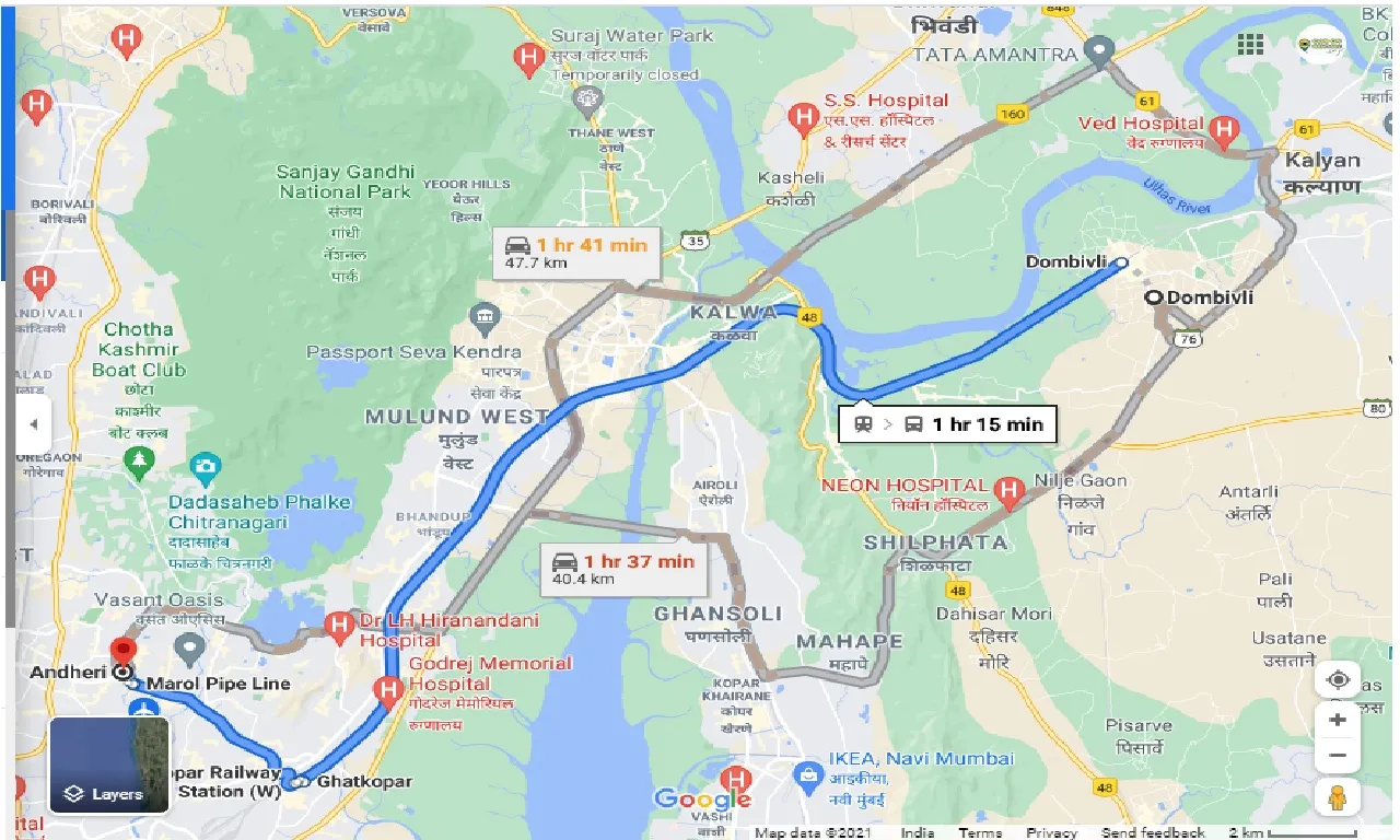 dombivli-to-andheri-one-way