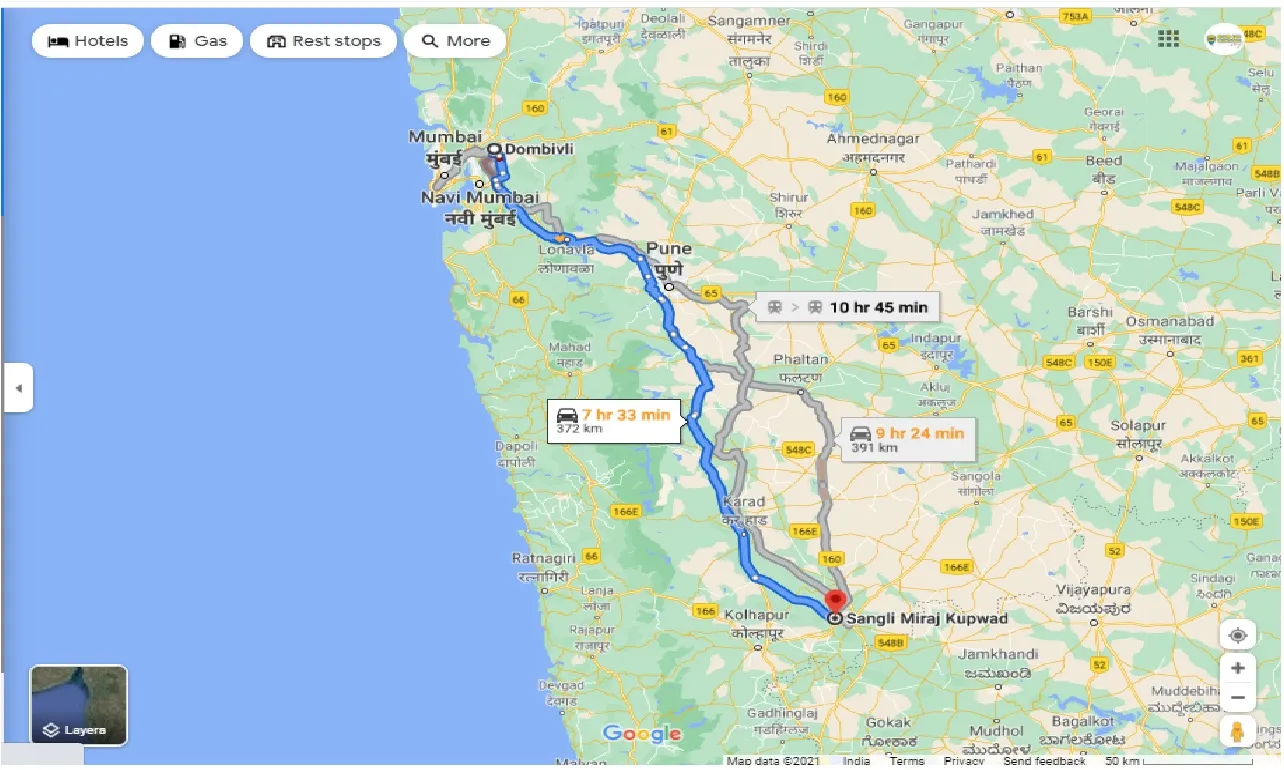 dombivli-to-sangli-miraj-one-way