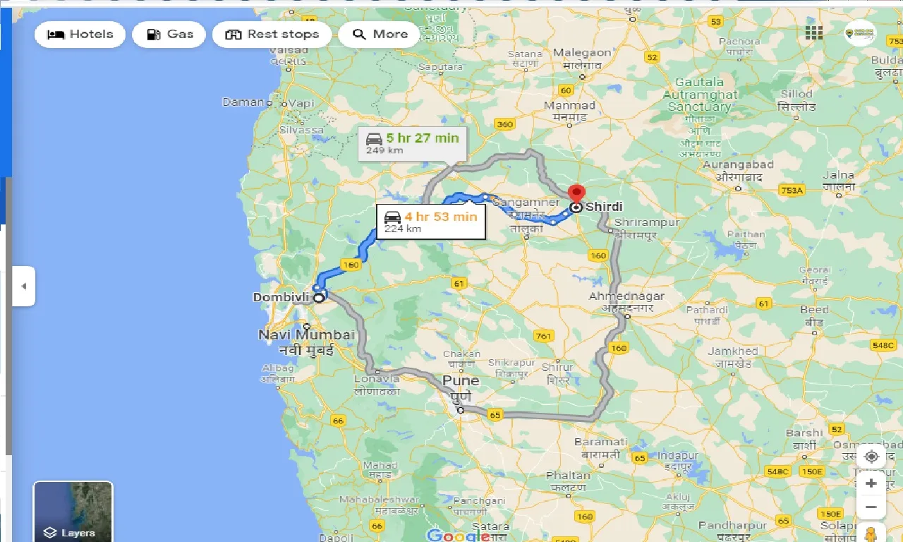 dombivli-to-shirdi-one-way