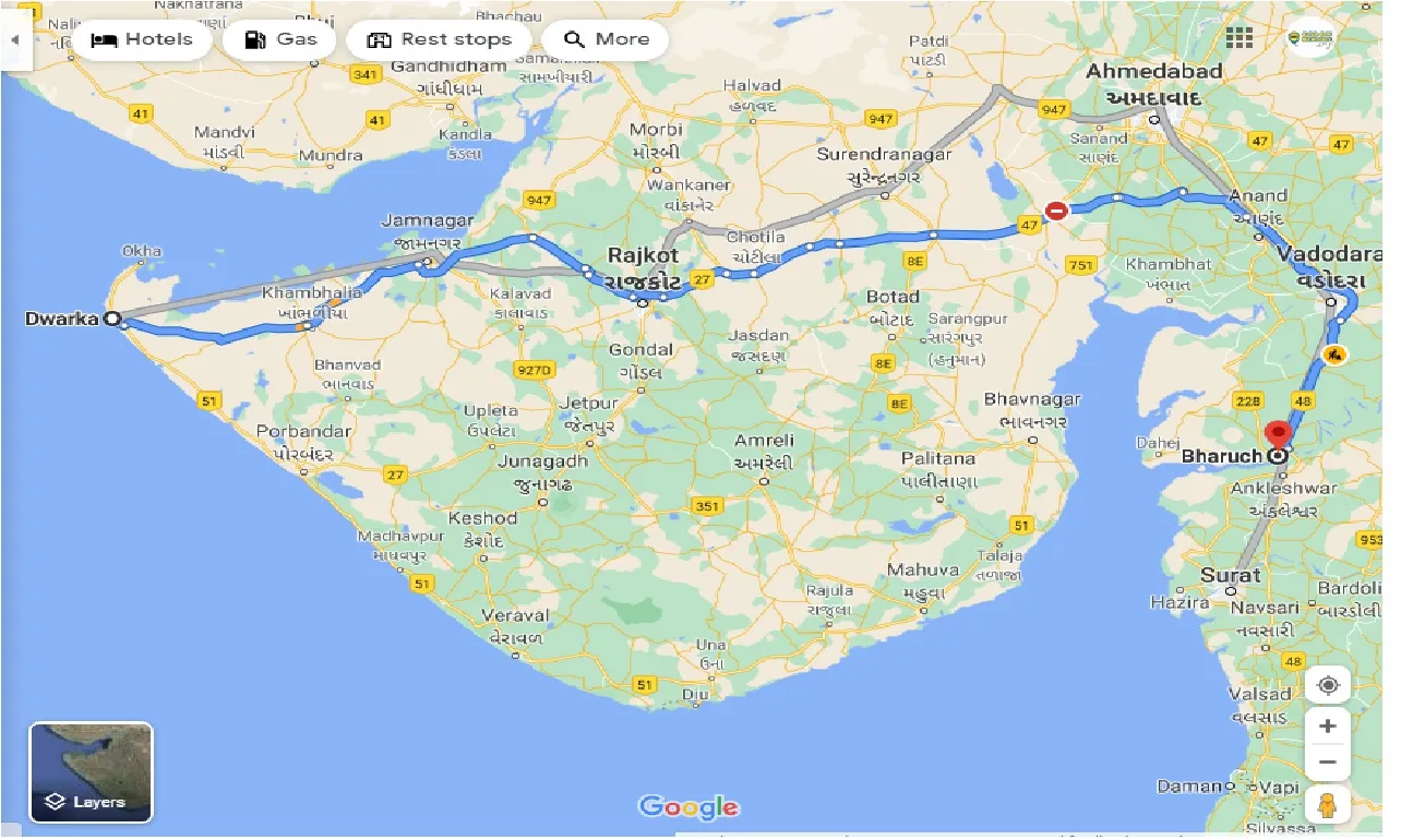 dwarka-to-bharuch-taxi