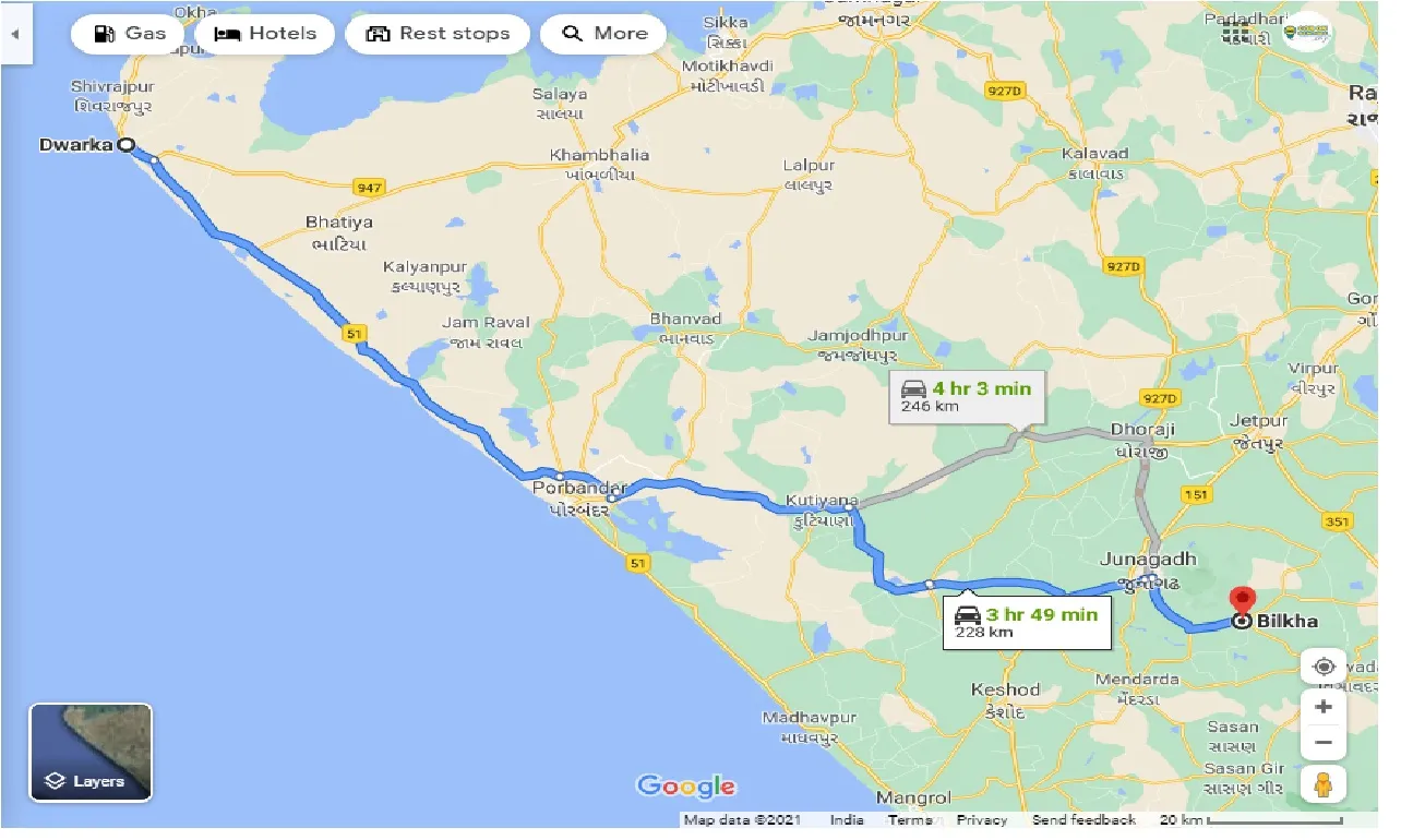 dwarka-to-bikha-one-way