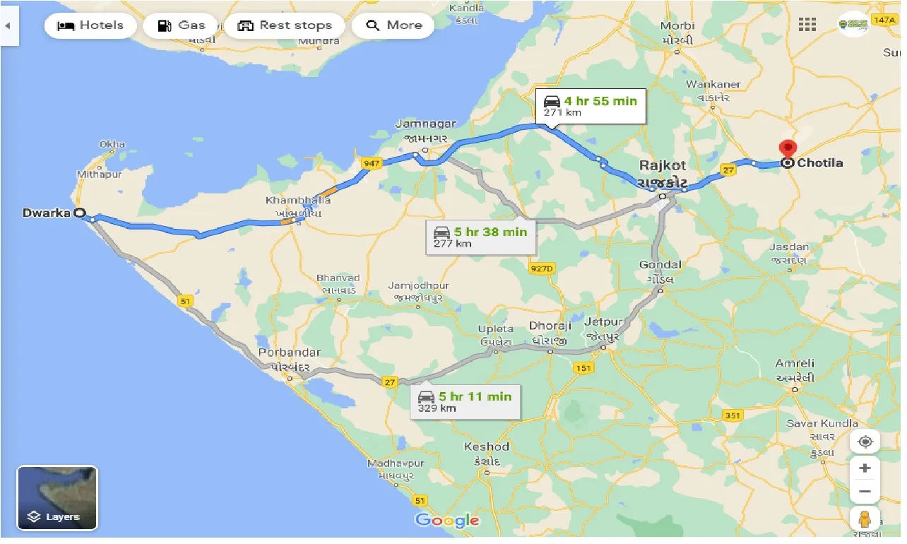 dwarka-to-chotila-one-way