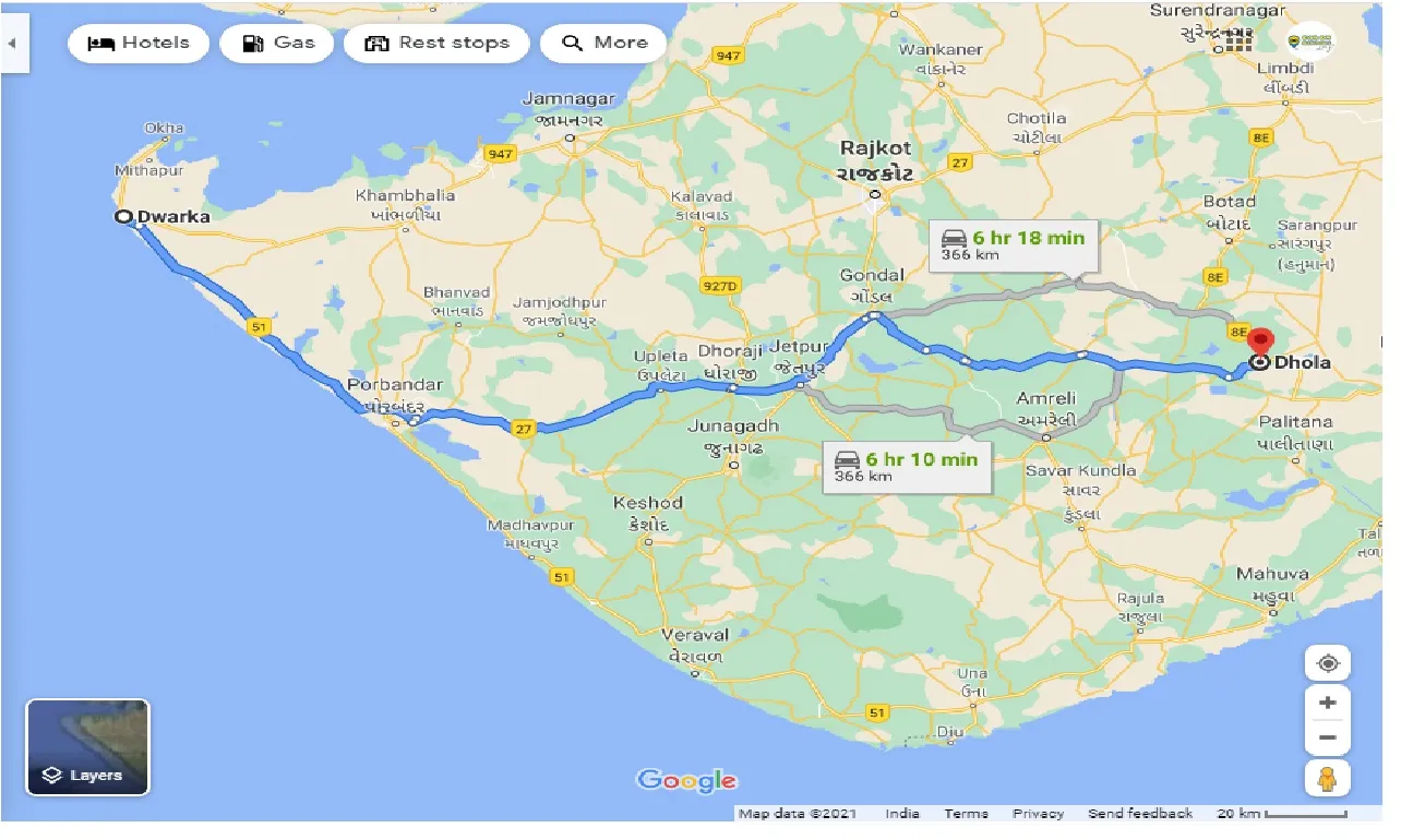 dwarka-to-dhola-one-way