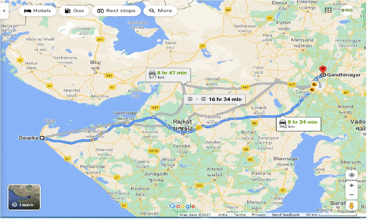 dwarka-to-gandhinagar-one-way