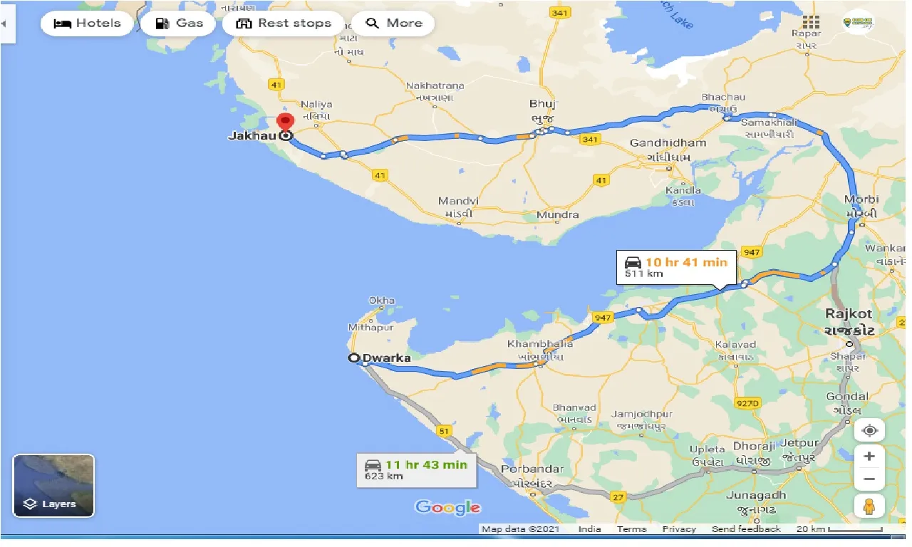 dwarka-to-jakhau-one-way