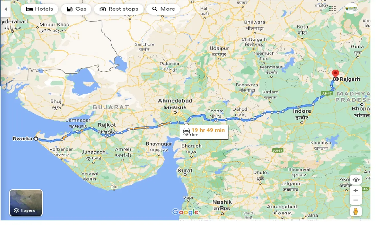 dwarka-to-rajgarh-taxi