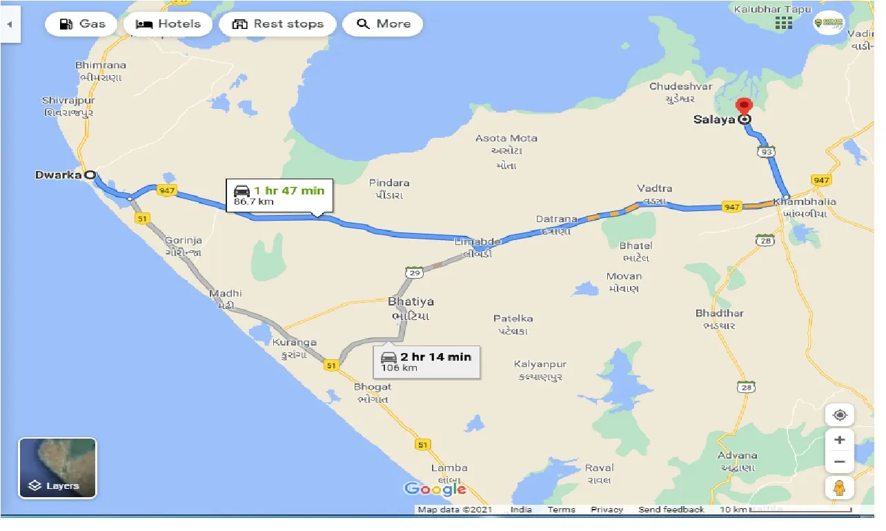 dwarka-to-salaya-one-way