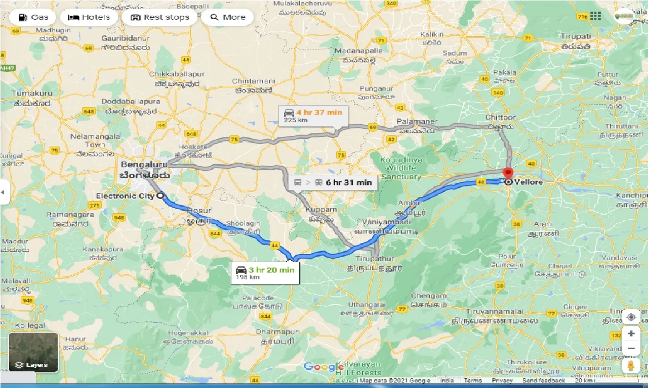 electronic-city-to-vellore-round-trip