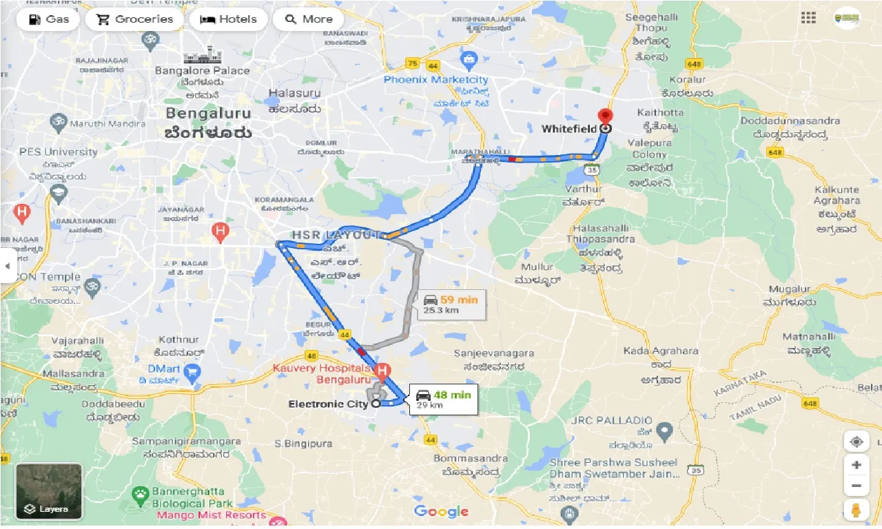 electronic-city-to-whitefield-round-trip