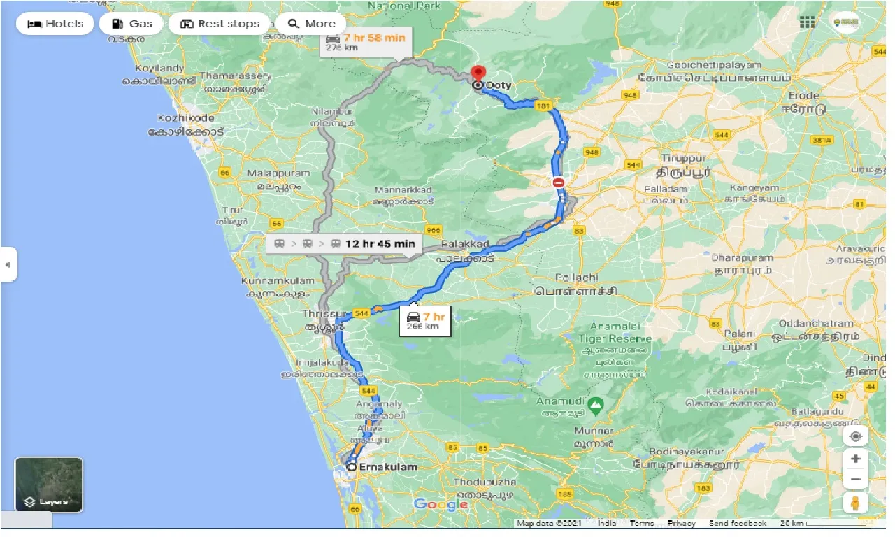 ernakulam-to-ooty-one-way