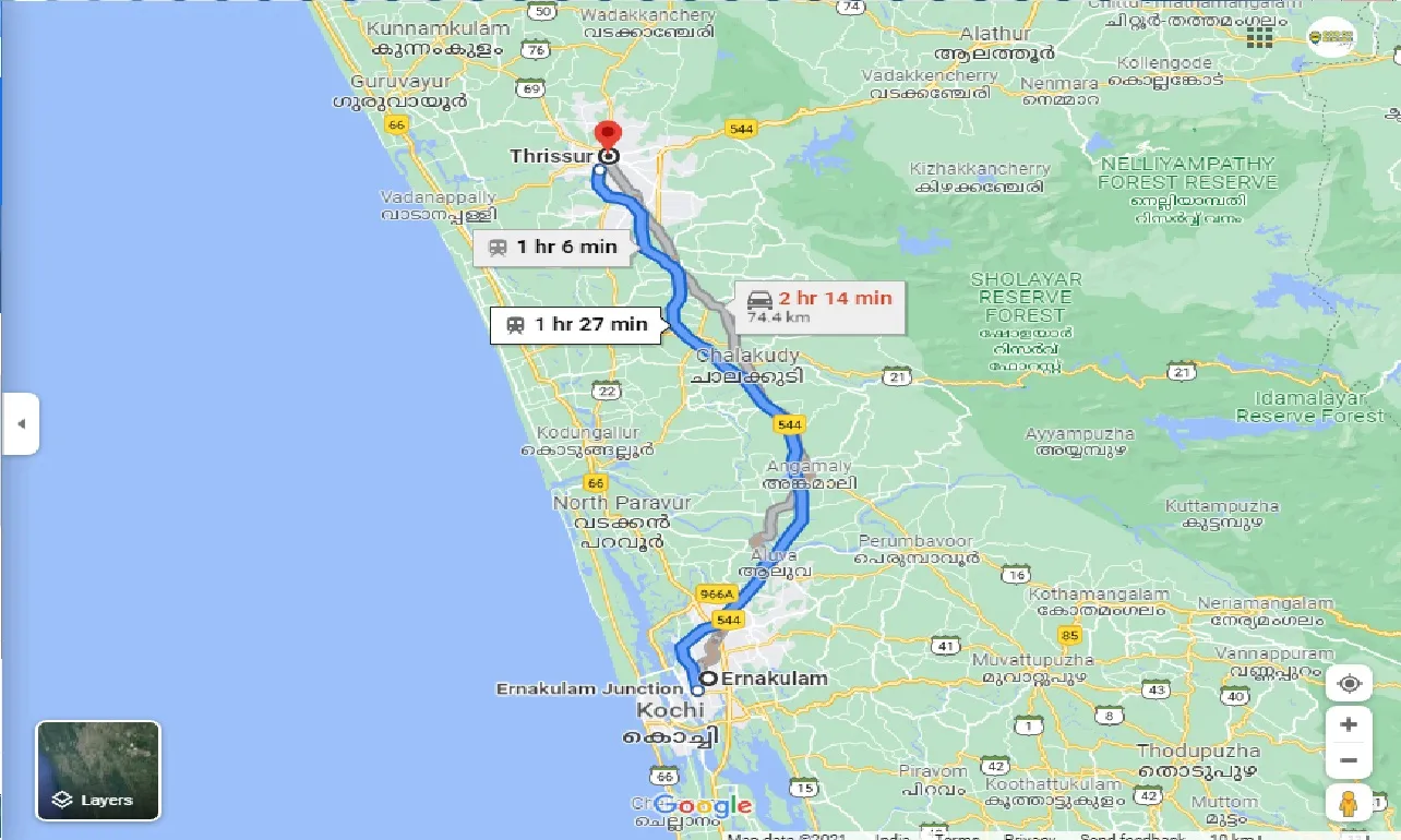 ernakulam-to-thrissur-one-way