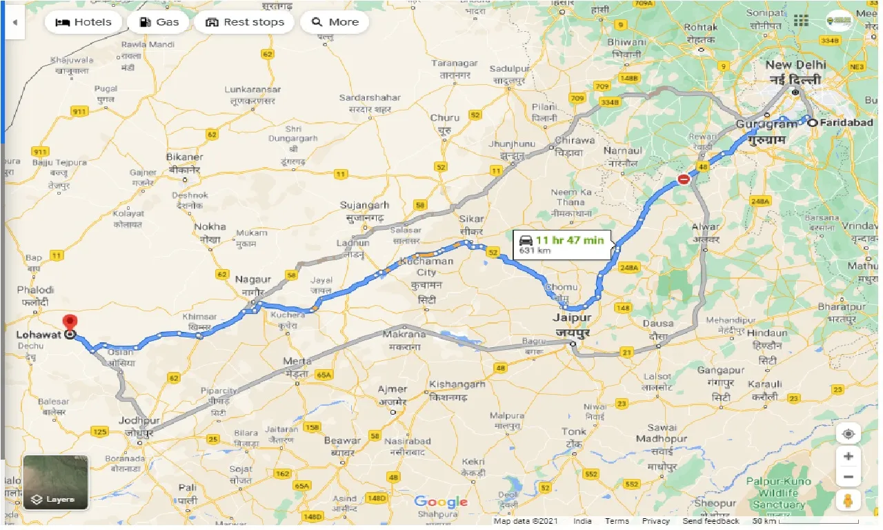 faridabad-to-lohawat-round-trip