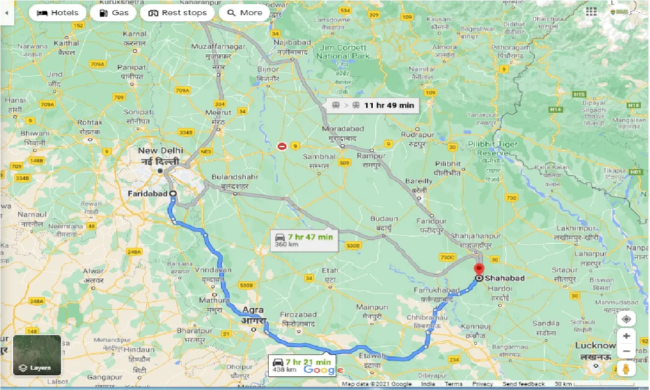 faridabad-to-shahabad-round-trip