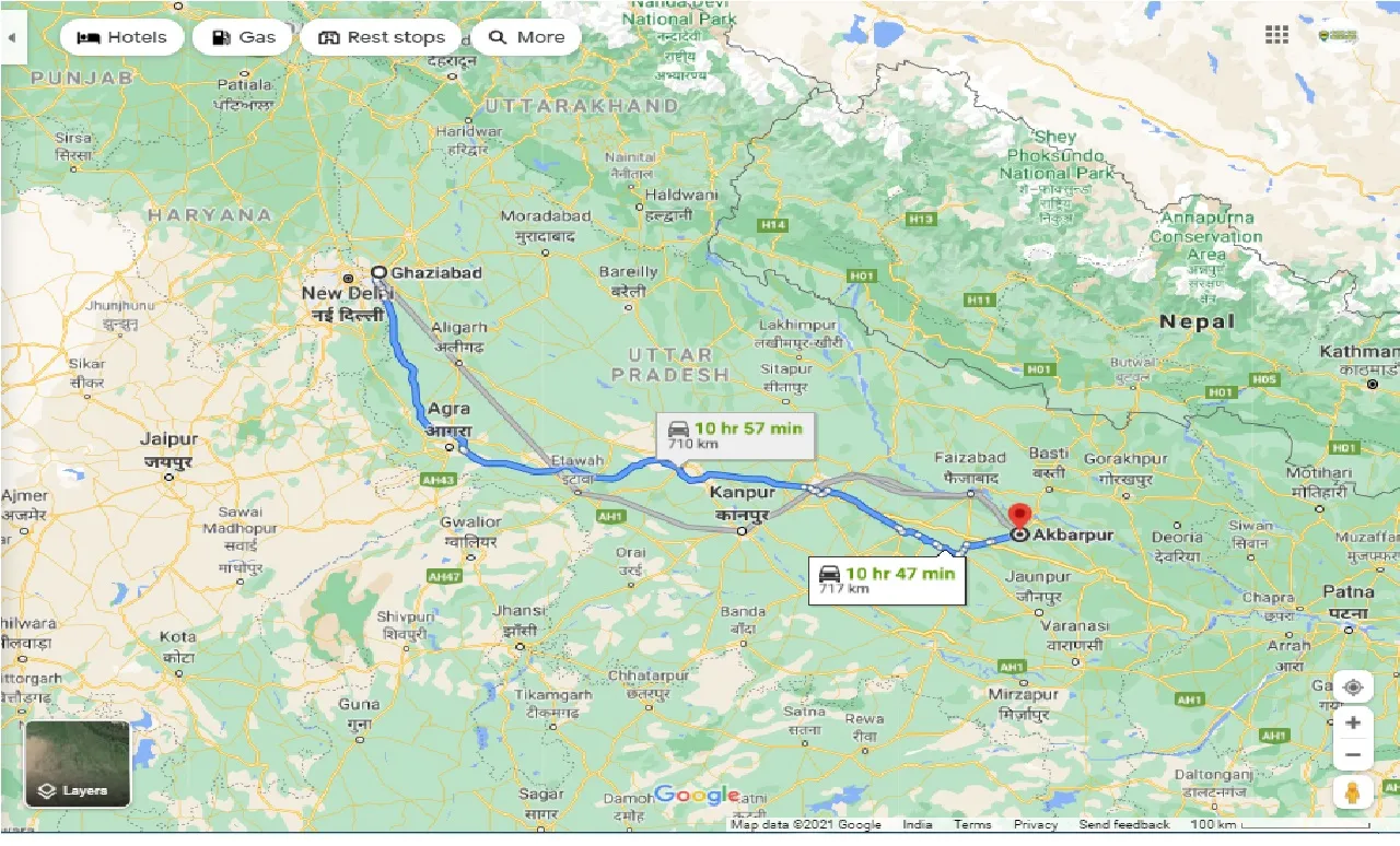 ghaziabad-to-akbarpur-round-trip