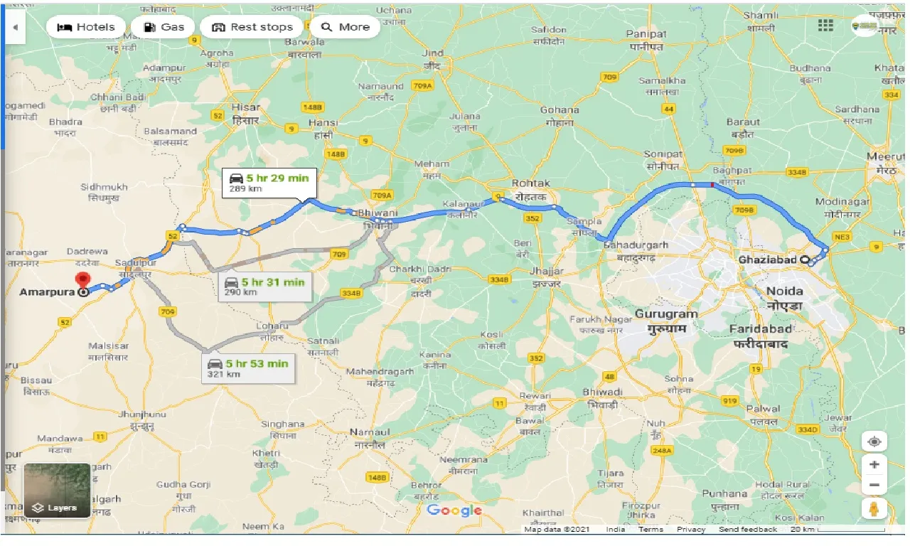 ghaziabad-to-amarpura-round-trip