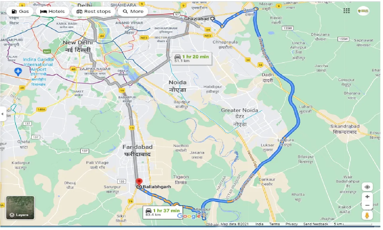 ghaziabad-to-ballabgarh-round-trip