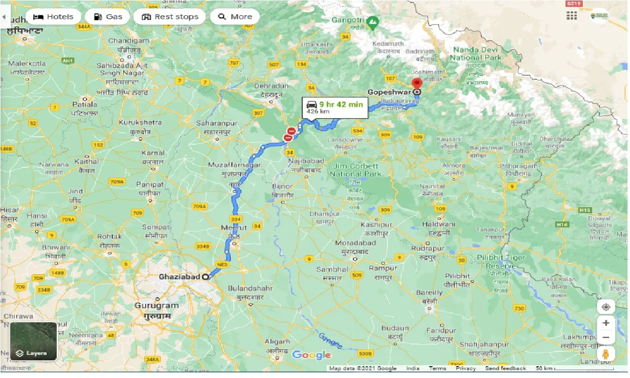 ghaziabad-to-chamoli-gopeshwar-one-way