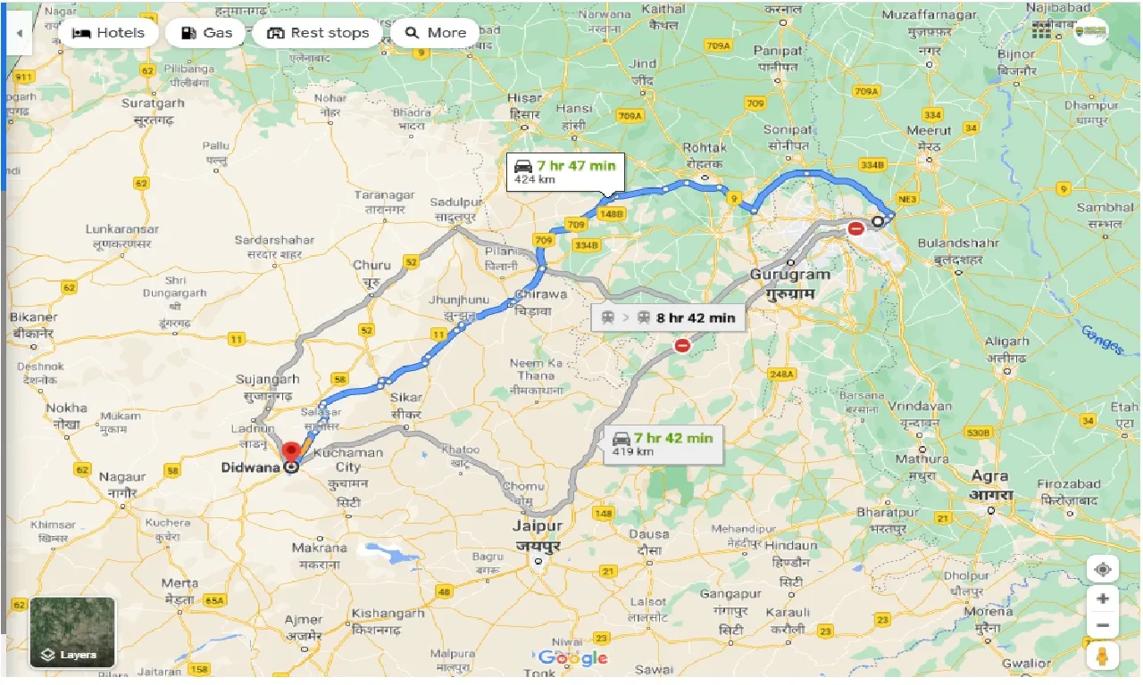 ghaziabad-to-didwana-round-trip