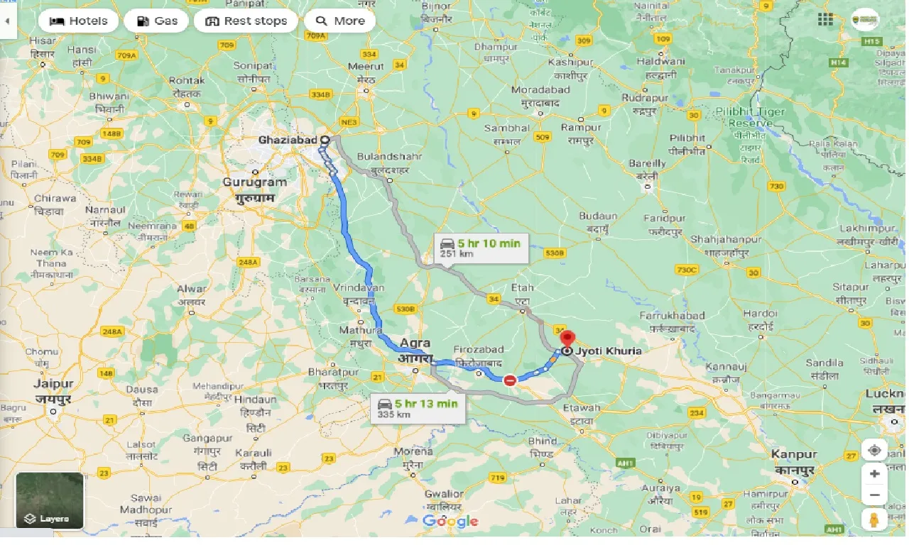 ghaziabad-to-khuria-round-trip