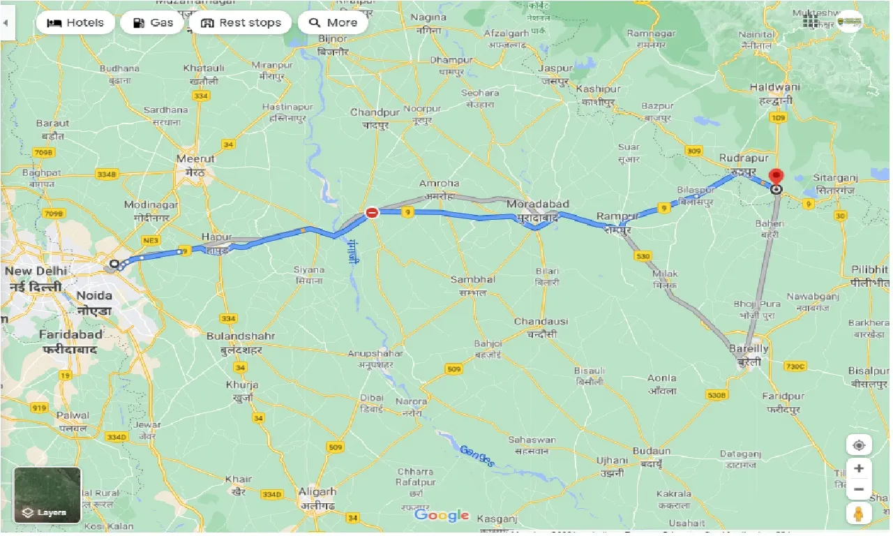 ghaziabad-to-kichha-round-trip