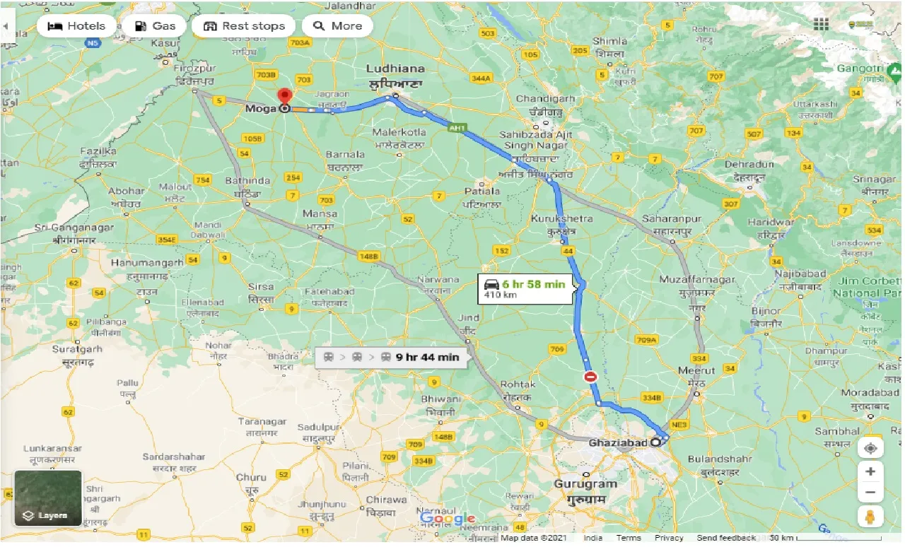 ghaziabad-to-moga-round-trip