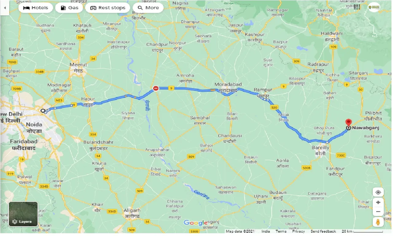 ghaziabad-to-nawabganj-one-way