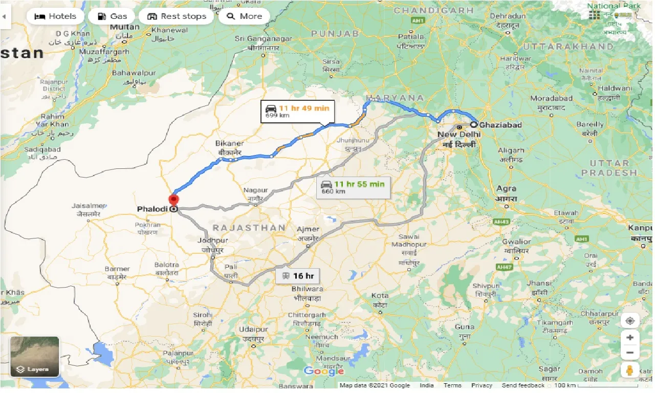 ghaziabad-to-phalodi-round-trip