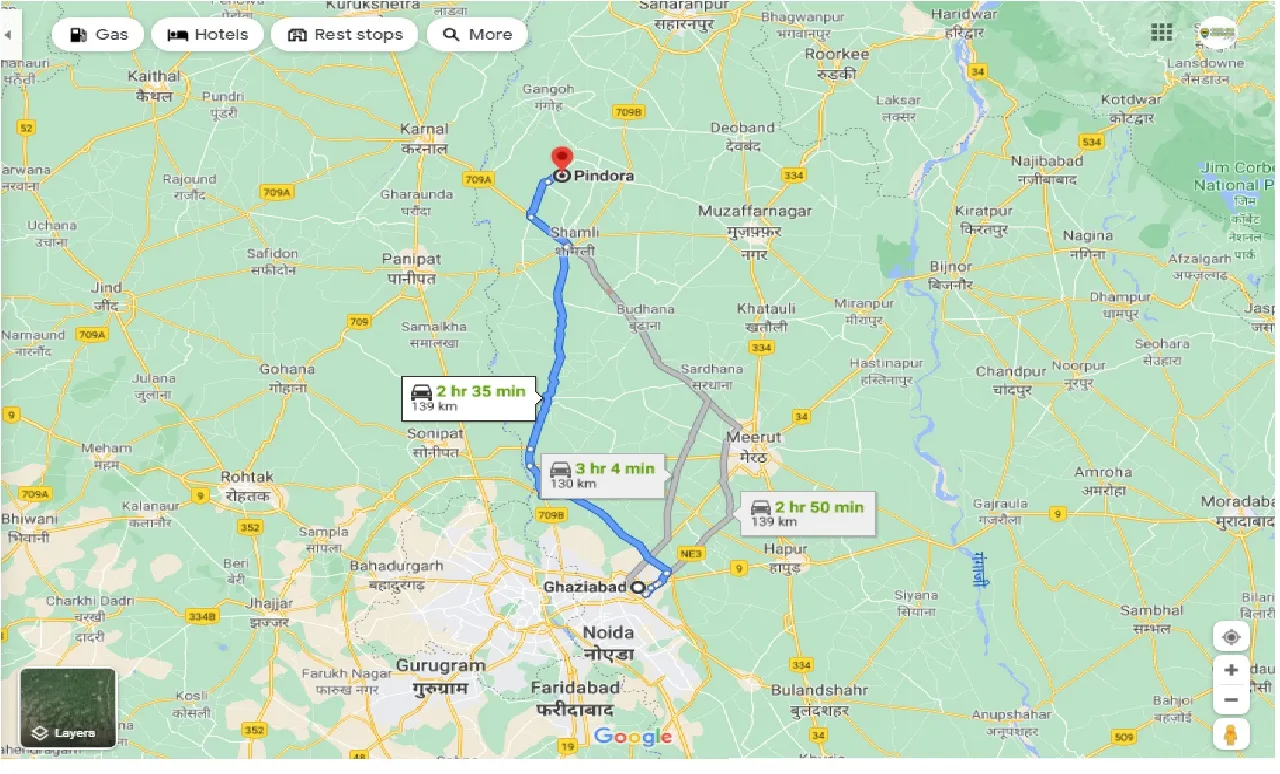 ghaziabad-to-pindora-round-trip