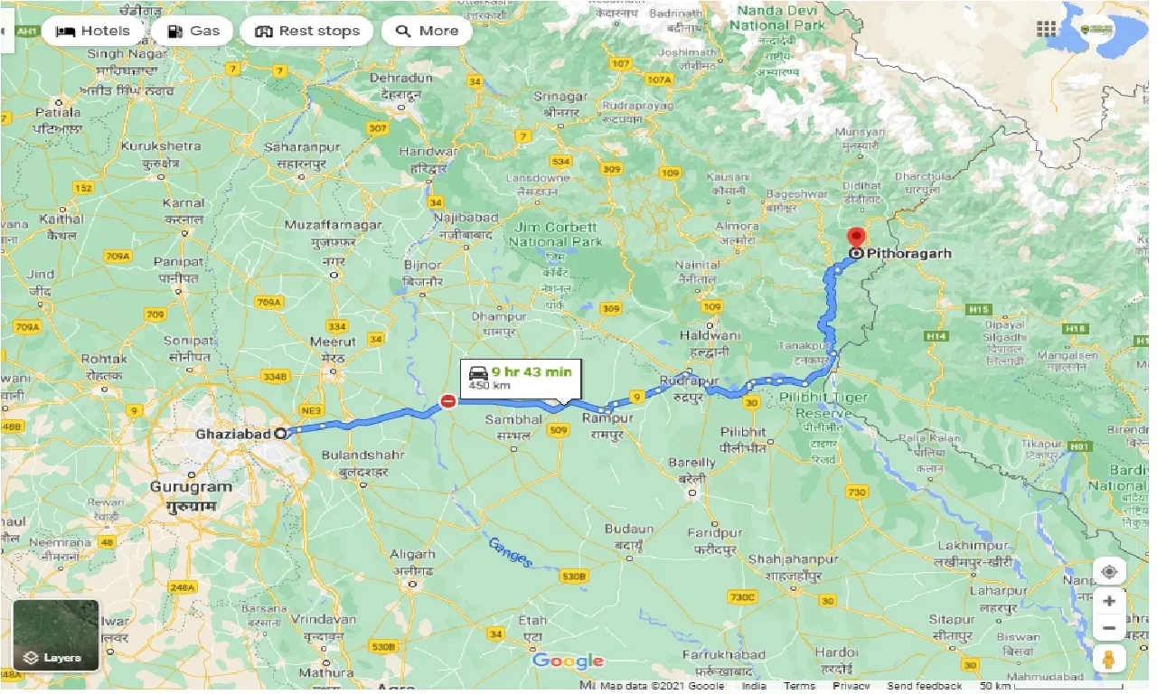 ghaziabad-to-pithoragarh-one-way