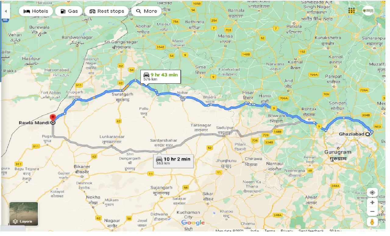 ghaziabad-to-rawla-mandi-round-trip