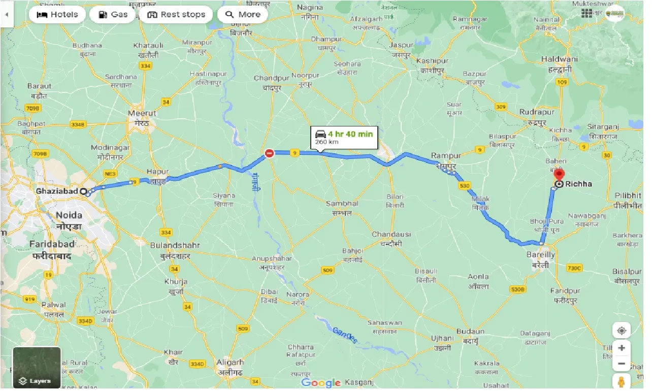 ghaziabad-to-richha-round-trip