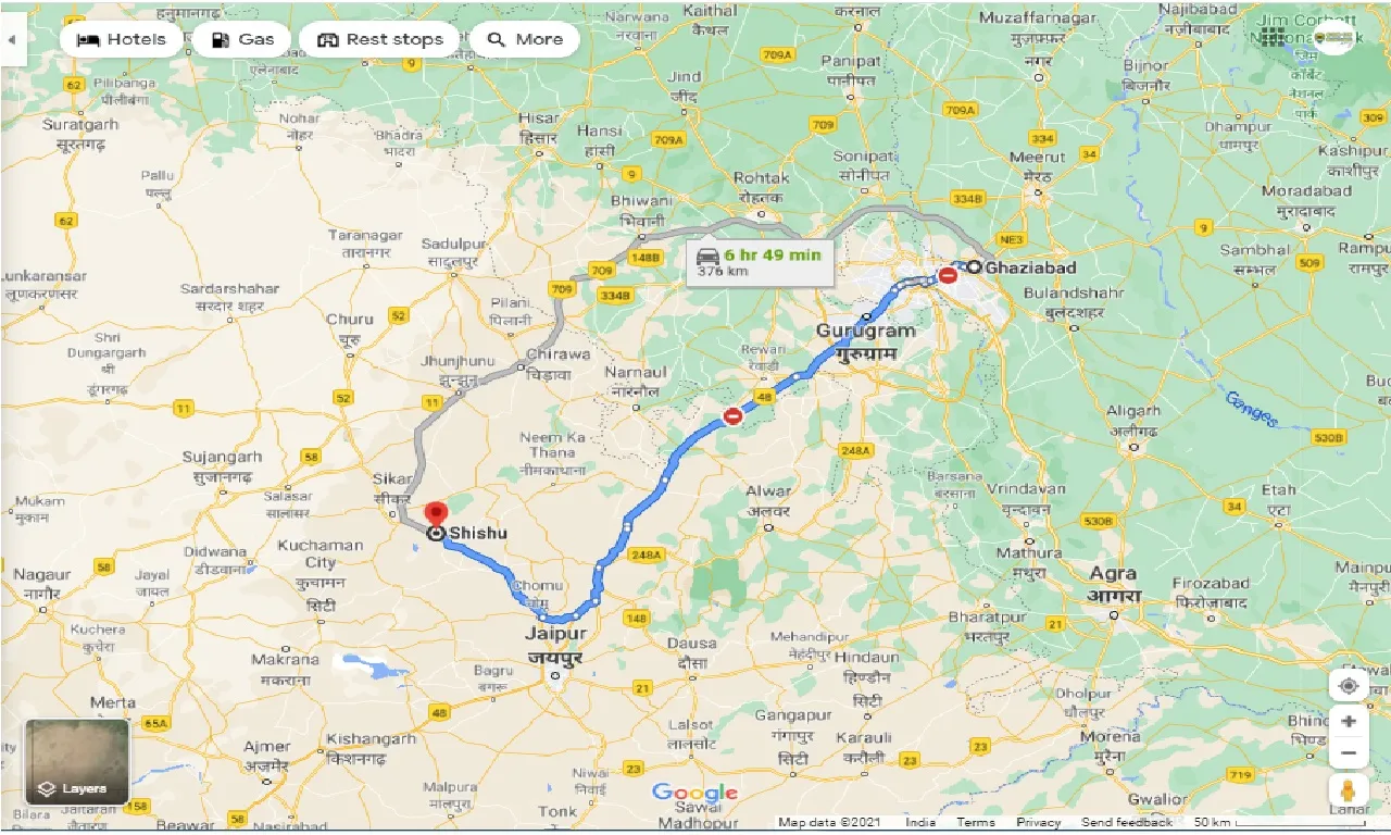 ghaziabad-to-shishu-round-trip